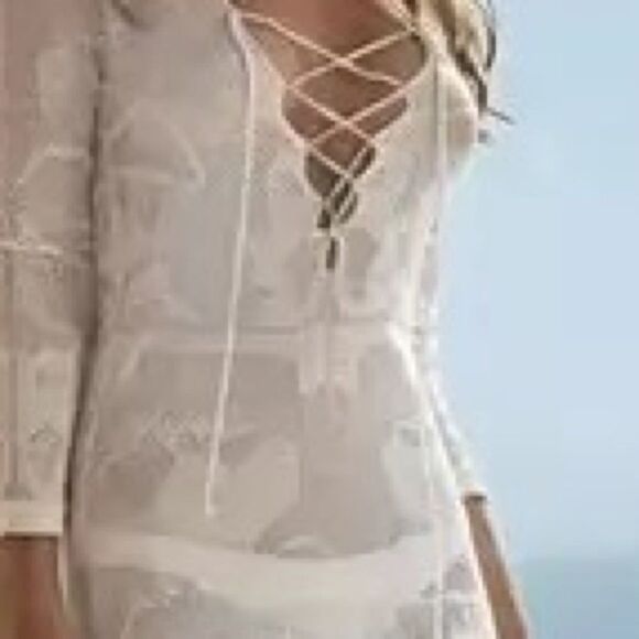 Crochet Beach Boho Dress - Picture 4 of 6